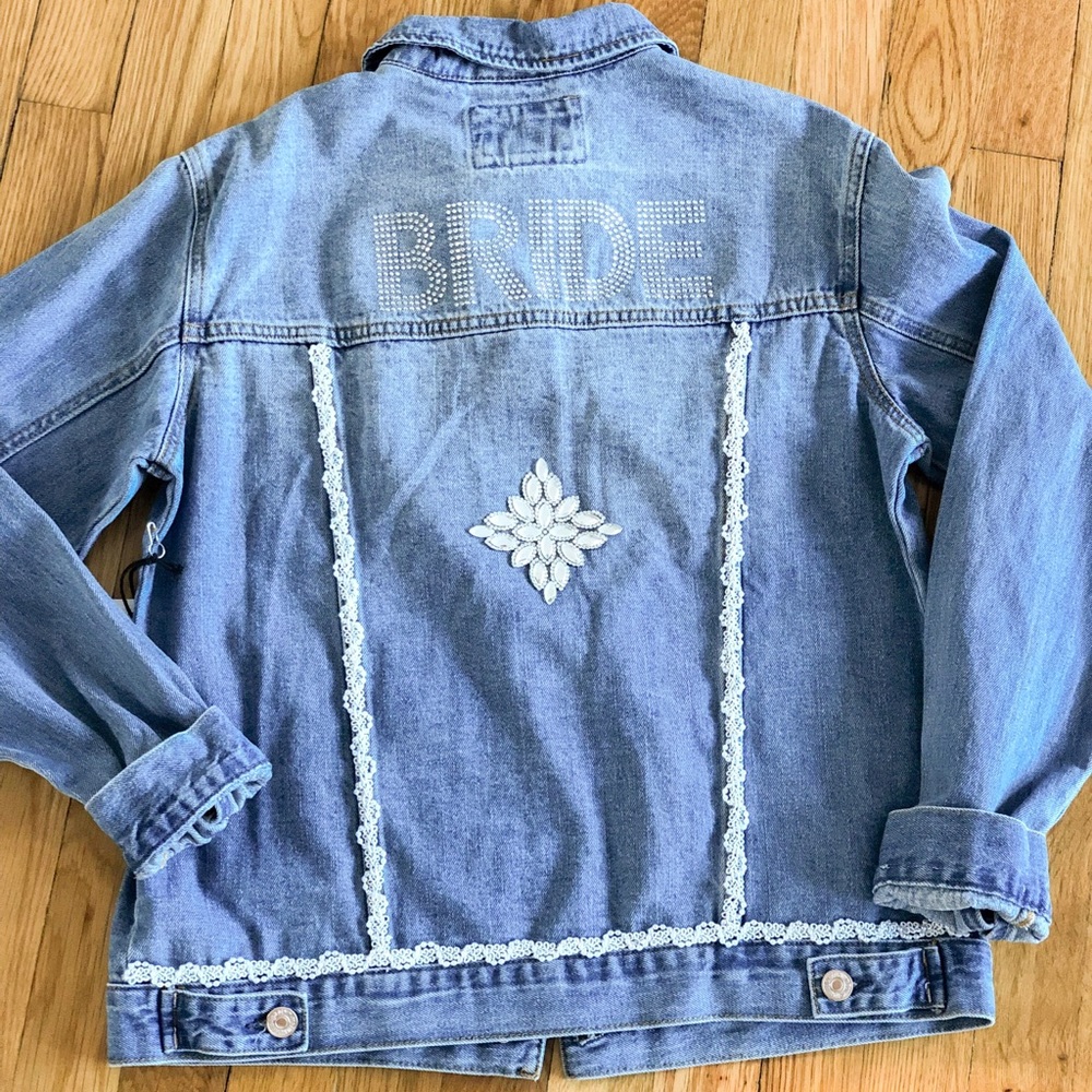 Brand new Bride jean jacket